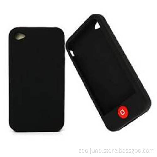 Protective Chocolate Beans Silicon Soft Case for iPhone 4 4G
